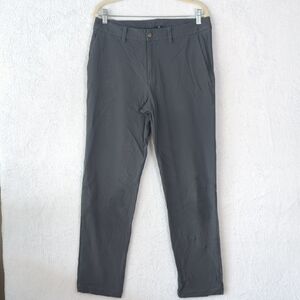 Lululemon Athletica Men's Gray Classic Fit Trouser Slack Pants Waist 32‎